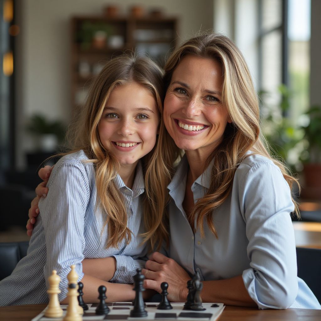 Portret Ioana Munteanu, părinte mulțumit